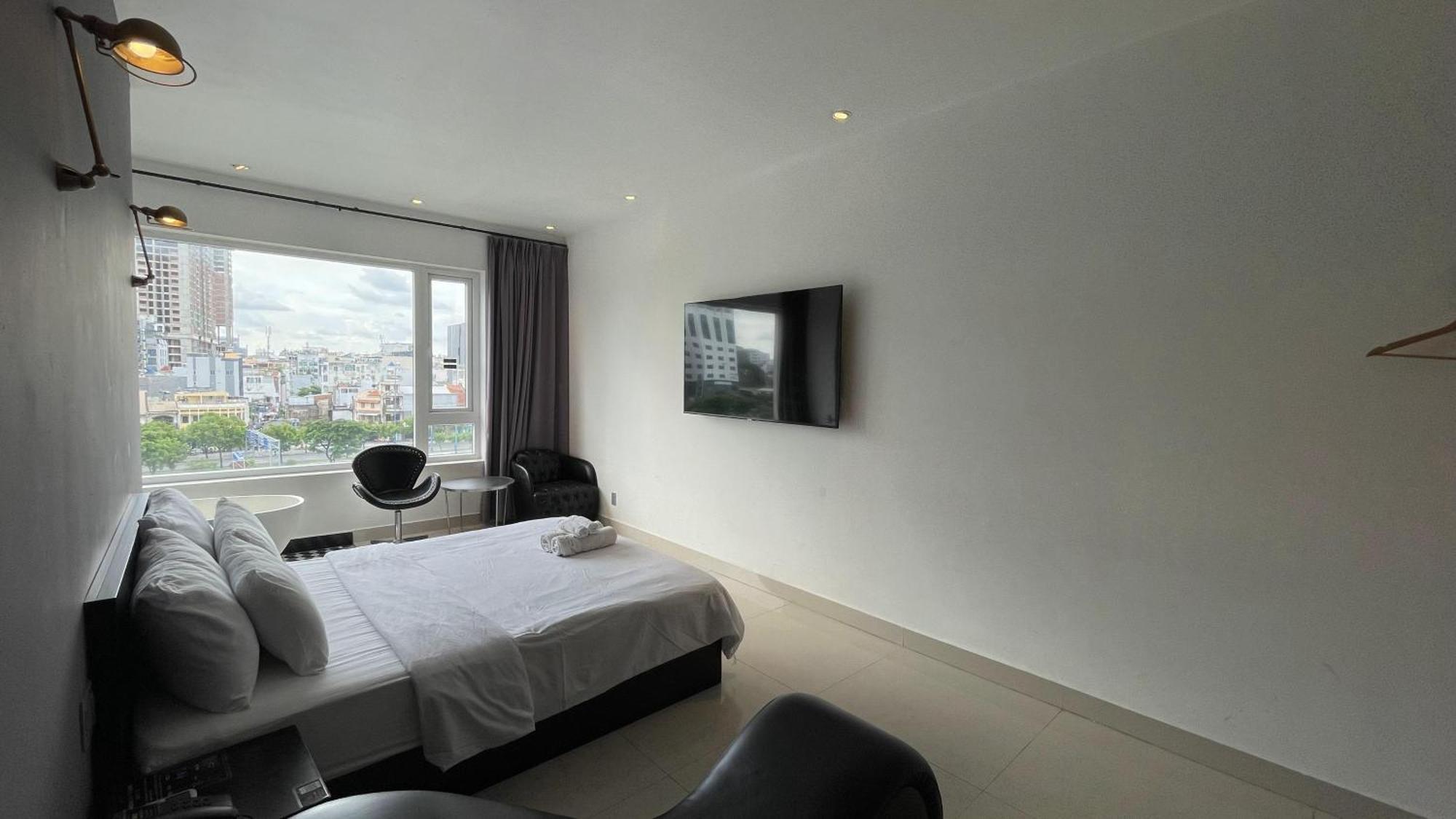 A in Hotel Riverside Ho Chi Minh-stad Buitenkant foto